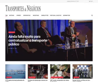 Transportesenegocios.pt(Transportes e Negócios) Screenshot