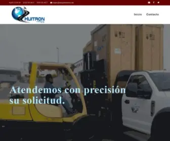 Transporteshuitron.com(Transportes Huitron) Screenshot