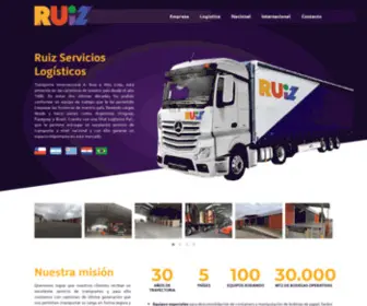 Transportesruiz.cl(Ruíz) Screenshot