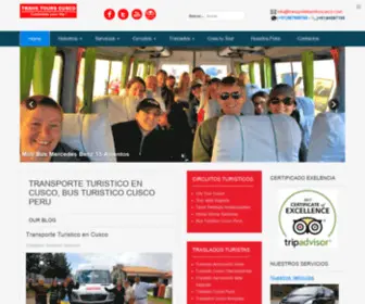 Transporteturisticocusco.com(Transporte Turistico en Cusco) Screenshot