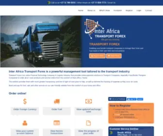 Transportforex.co.za(Transport Forex) Screenshot