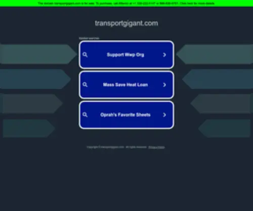 Transportgigant.com(Transportgigant) Screenshot