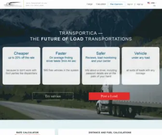 Transportica.com(Nginx) Screenshot