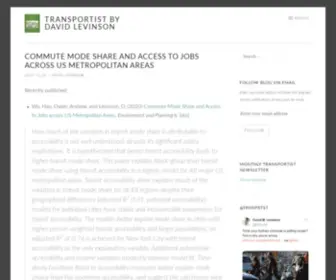 Transportist.org(Networks, Economics, and Urban Systems) Screenshot