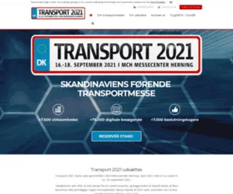 Transportmessen.dk(Transportmesse 2021 i MCH Messecenter Herning) Screenshot