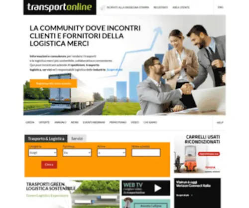 Transportonline.com(Trasporto e logistica merci) Screenshot