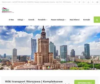 Transportprywatny.com(Transport Warszawa) Screenshot