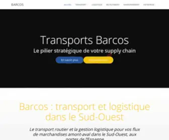 Transportsbarcos.fr(Transports barcos ) Screenshot