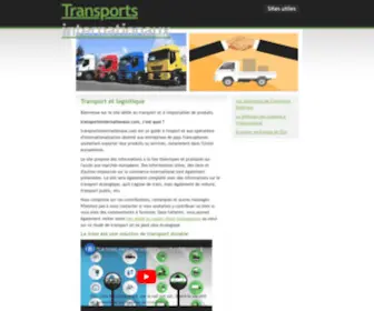 Transportsinternationaux.com(Transport et logique) Screenshot