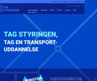 Transportuddannelser.dk(Forside) Screenshot