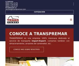 Transpremar.com(Inicio) Screenshot