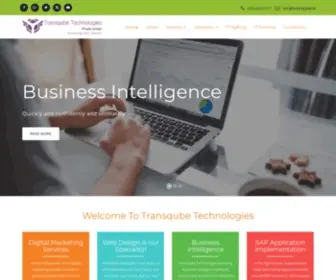 Transqube.in(Transqube Technologies) Screenshot