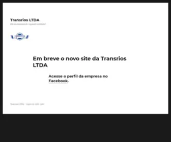 Transrios.com.br(Transrios LTDA) Screenshot