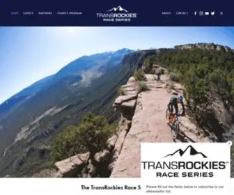 Transrockies.com(The best mountain biking) Screenshot