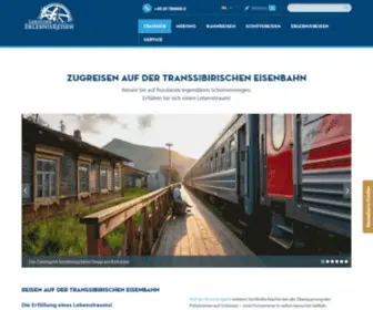 Transsib.net(Reisen auf der Transsibirischen Eisenbahn) Screenshot