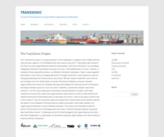 Transsonic.nl(Transport Self Organization through Network Integration and Collaboration) Screenshot