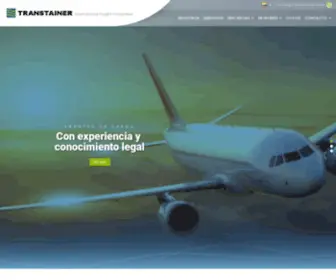 Transtainer.com.co(Inicio) Screenshot