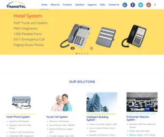 Transtel.co(Home) Screenshot