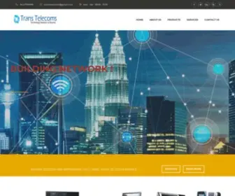 Transtelecoms.in(Trans Telecoms) Screenshot