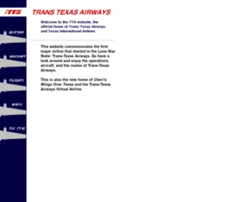 Transtexasairways.com(Transtexasairways) Screenshot