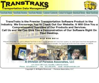 Transtraks.com(Transportation) Screenshot