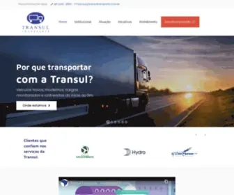 Transultransporte.com.br(Transul Transporte) Screenshot