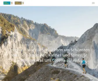 Transviamala.ch(Transviamala und Transruinaulta Trailmarathon) Screenshot