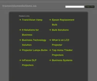 Transvisionsolutions.us(We Are Under Maintenance) Screenshot