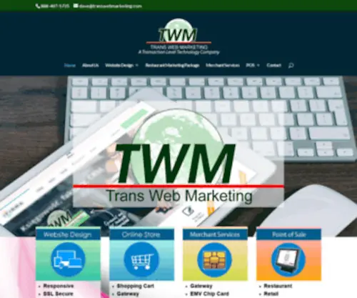 Transwebmarketing.com(Trans Web Marketing) Screenshot