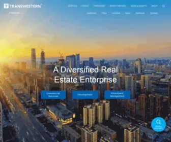 Transwestern.net(Real estate expert) Screenshot