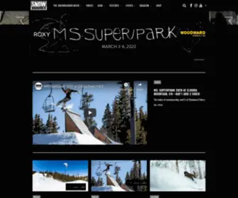 Transworldsnowboarding.com(SNOWBOARDER) Screenshot