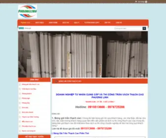 Tranthachcaophuonglinh.com(Tranthachcaophuonglinh) Screenshot