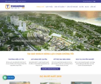 Tranvantoan.com(Trần) Screenshot