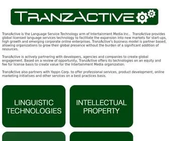 Tranzactive.com(Css3) Screenshot