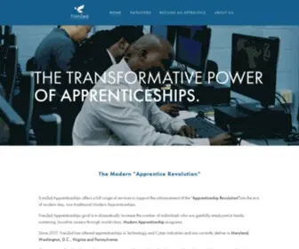 Tranzedapprenticeships.com(Tranzed Apprenticeships) Screenshot