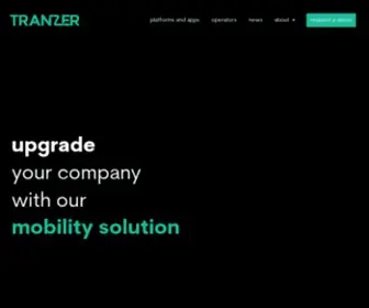Tranzer.com(Our mobility solution) Screenshot