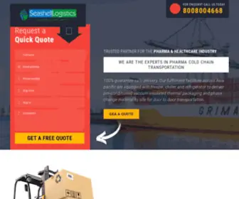 Tranzporthub.com(Seashell Logistics) Screenshot