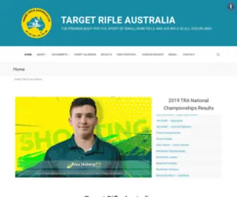 Tra.org.au(Target Rifle Australia) Screenshot