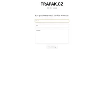 Trapak.cz(Trapak) Screenshot