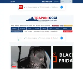 Trapanioggi.it(Trapani Oggi) Screenshot