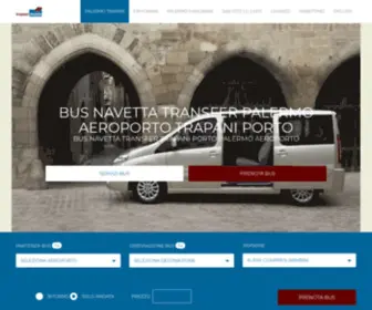 Trapanishuttle.com(Bus navetta transfer Palermo aeroporto Trapani porto) Screenshot