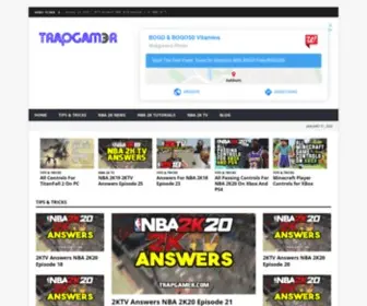 Trapgamer.com(Trap Gamer) Screenshot