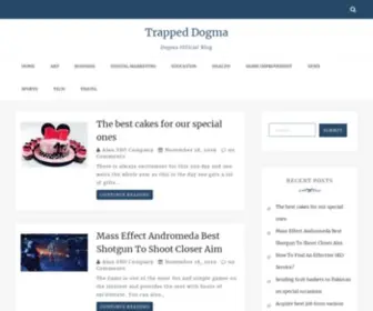 Trappedbydogma.com(Un blog qui vous fait voyager) Screenshot