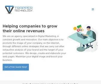 Trappertechnology.com(Digital Marketing Company) Screenshot