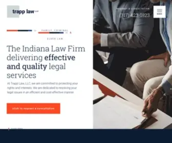 Trapplegal.com(Trapp Law) Screenshot