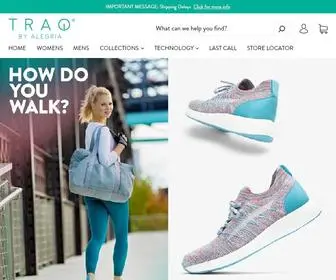 TraqShoes.com(Meet everyone’s new favorite walking shoe. TRAQ by Alegria®) Screenshot