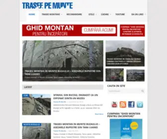 Traseepemunte.ro(Trasee turistice pe munte) Screenshot