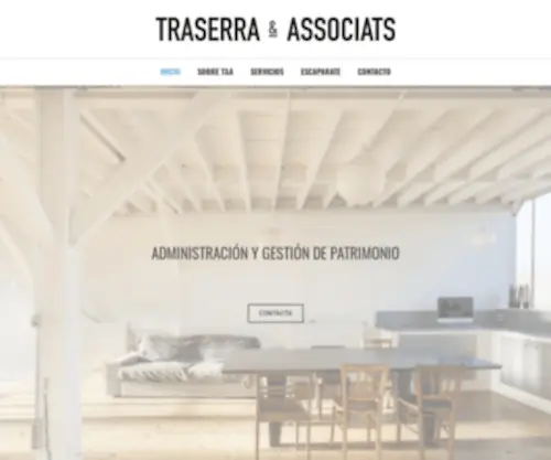 Traserraiassociats.com(Traserra & Associats) Screenshot