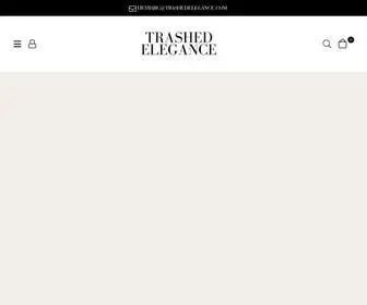 Trashedelegance.com(Trashedelegance) Screenshot