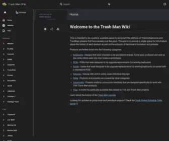 Trashman.wiki(Trash Man Wiki) Screenshot